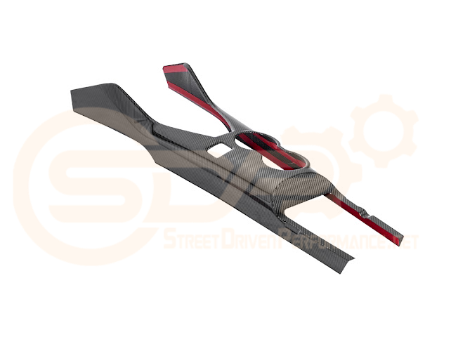 2024-UP FORD MUSTANG S650 | CARBON FIBER  ALL INCLUSIVE CENTER CONSOLE COVER